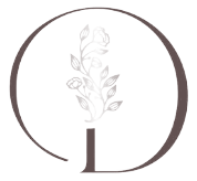 Client logo — botanical monogram